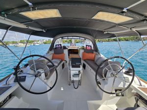 helm, Jeanneau 409 Sun Odyssey, sailboat for sale