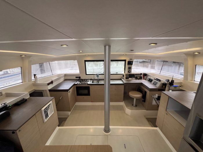 navigation station, Bali 4.3, catamaran for sale