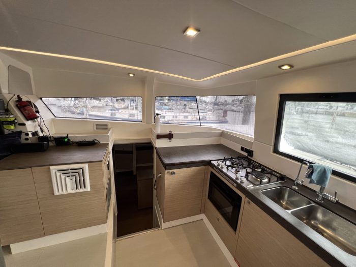 navigation station, Bali 4.3, catamaran for sale
