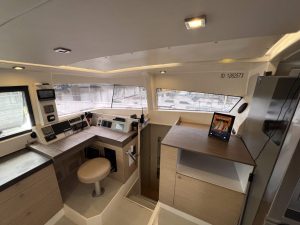 navigation station, Bali 4.3, catamaran for sale