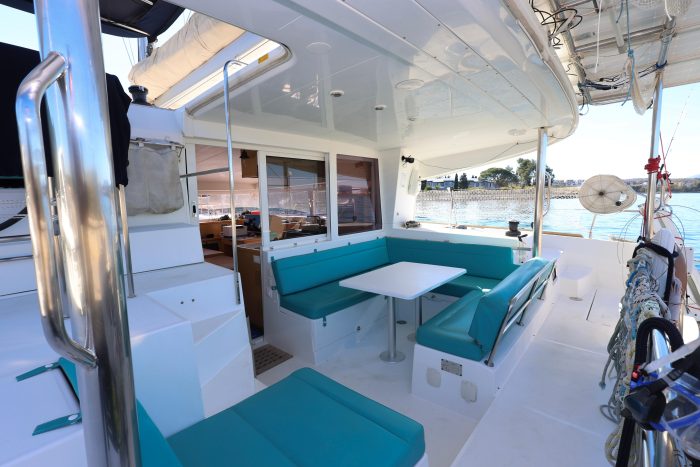 cockpit, Lagoon 400, catamaran for sale