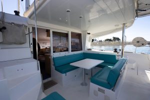 cockpit, Lagoon 400, catamaran for sale