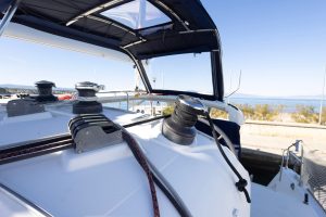 helm, Lagoon 400, catamaran for sale