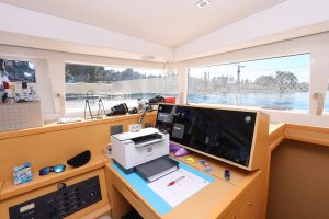 navigation station, Lagoon 400, catamaran for sale