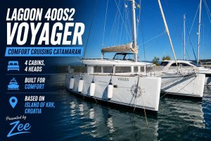 exterior, Lagoon 400, catamaran for sale