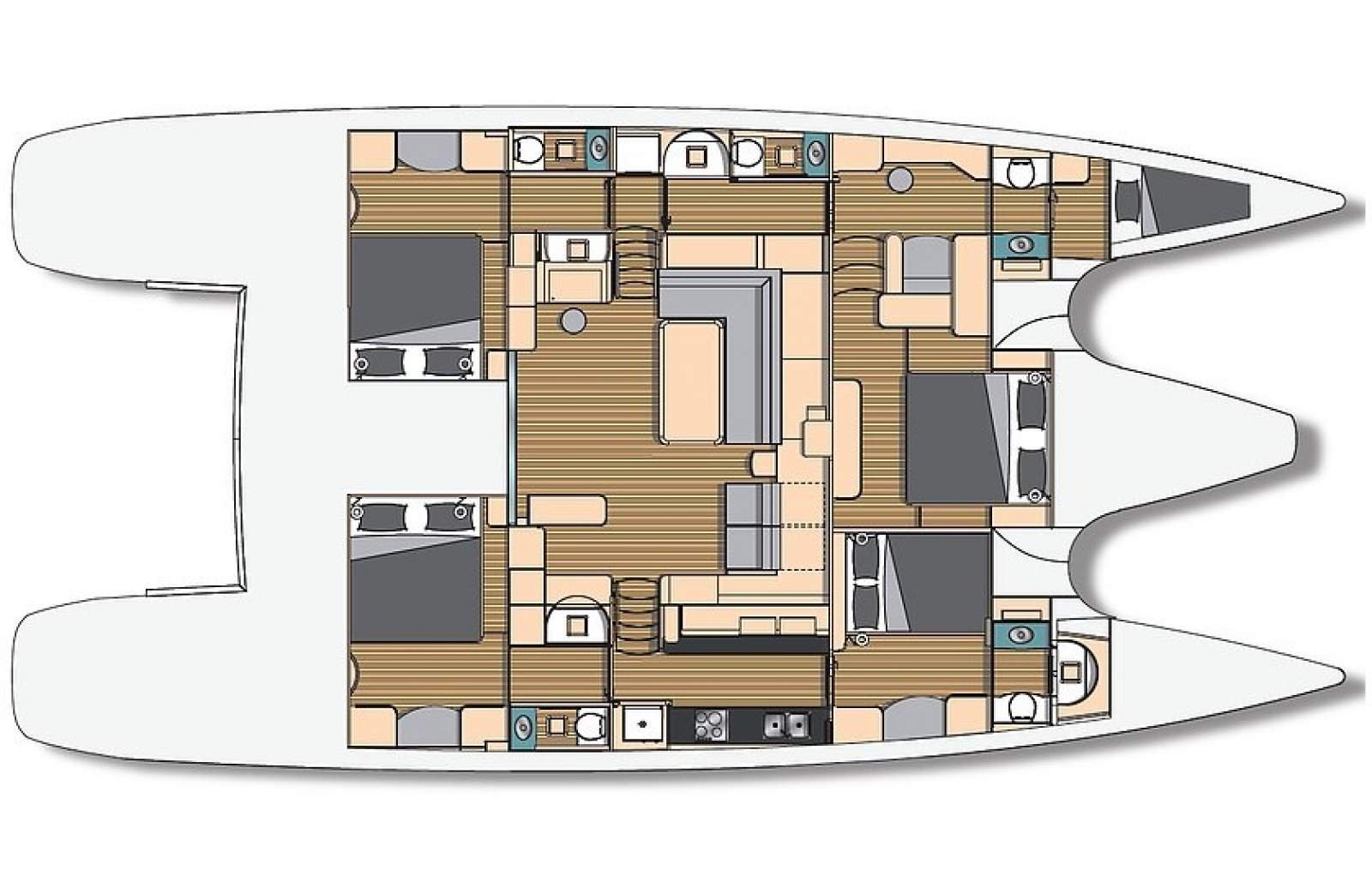 Privilege 615, catamaran for sale