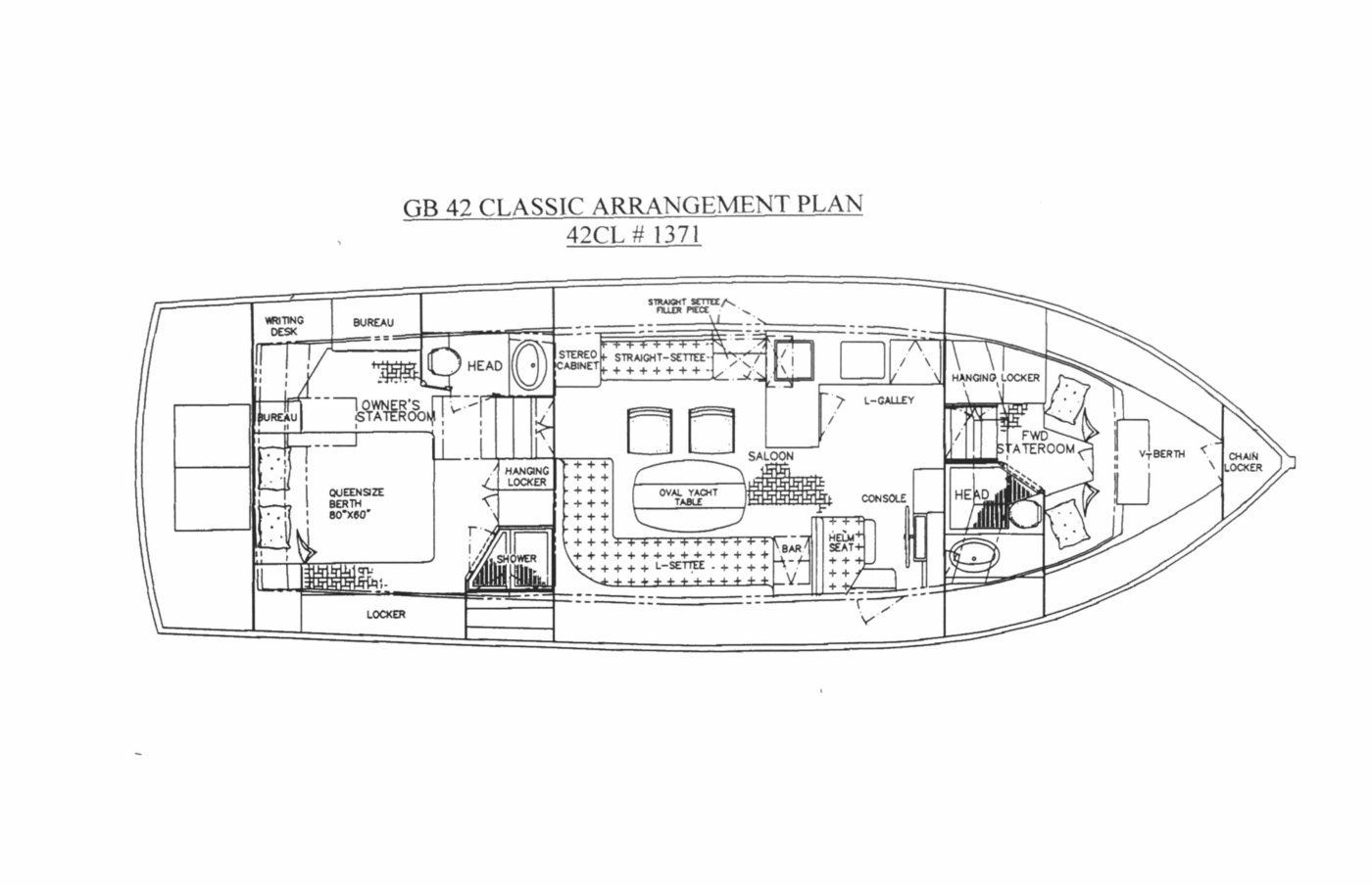 Grand Banks 42 Classic, trawler for sale