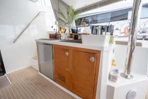cockpit, FP 58 Ipanema, catamaran for sale