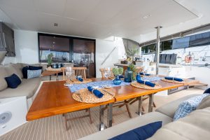 cockpit, FP 58 Ipanema, catamaran for sale