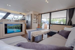 salon, FP 58 Ipanema, catamaran for sale