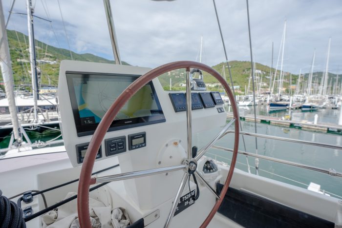 helm, FP 58 Ipanema, catamaran for sale