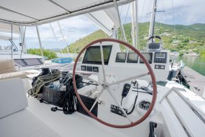 helm, FP 58 Ipanema, catamaran for sale