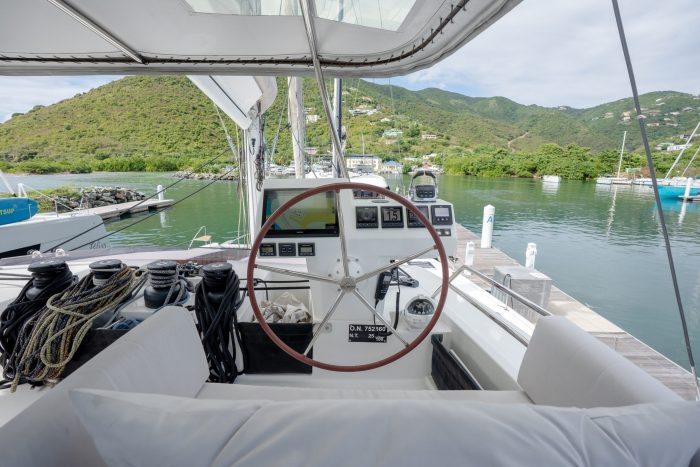 helm, FP 58 Ipanema, catamaran for sale