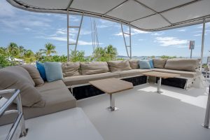 cockpit, FP 58 Ipanema, catamaran for sale