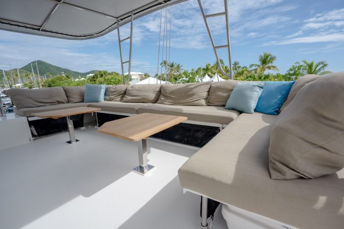 cockpit, FP 58 Ipanema, catamaran for sale