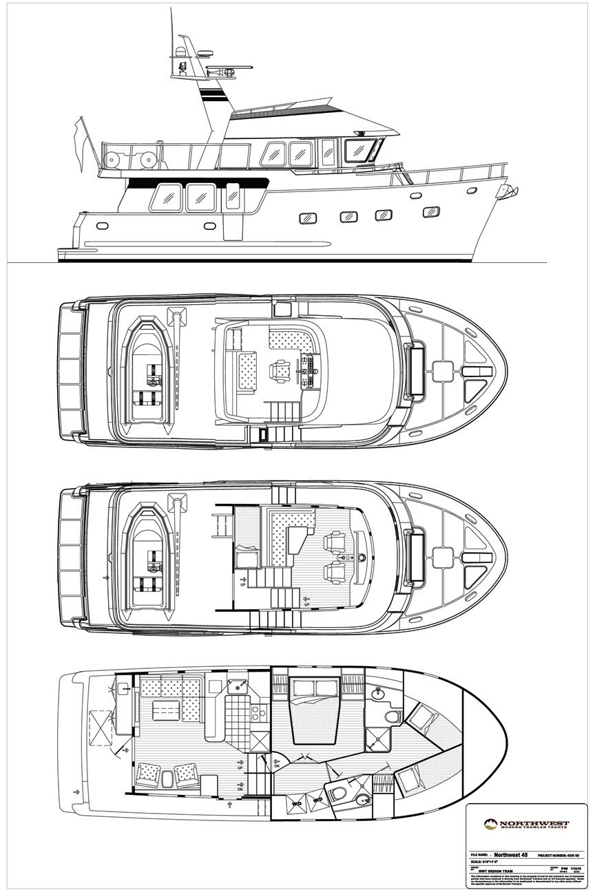 Northwest 45, trawler for sale