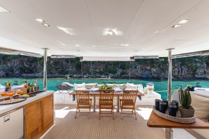 cockpit, FP 58 Ipanema, catamaran for sale