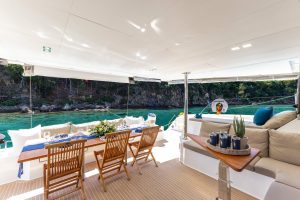 cockpit, FP 58 Ipanema, catamaran for sale