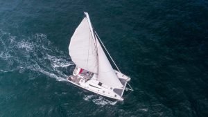 underway, Privilege 615, catamaran for sale