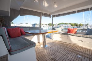 cockpit, Privilege 615, catamaran for sale