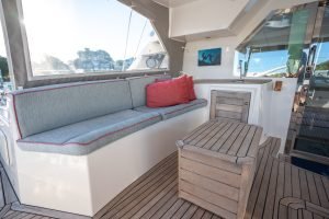 cockpit, Privilege 615, catamaran for sale