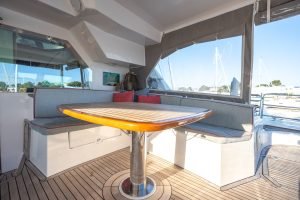 cockpit, Privilege 615, catamaran for sale