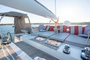 cockpit, Privilege 615, catamaran for sale