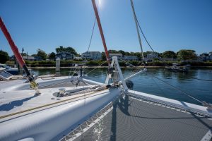 deck, Privilege 615, catamaran for sale