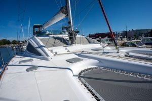 deck, Privilege 615, catamaran for sale