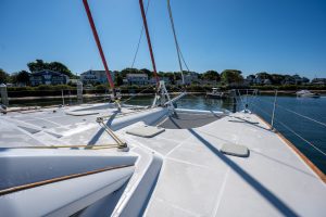 deck, Privilege 615, catamaran for sale