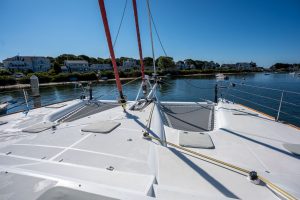 deck, Privilege 615, catamaran for sale