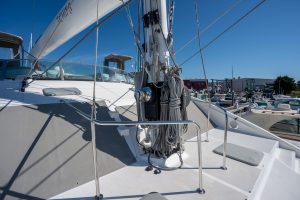 deck, Privilege 615, catamaran for sale