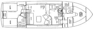 Bertram 42 layout drawing 1