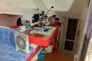 navigation station, Custom, catamaran for sale