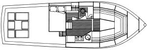 Luhrs 35 Alura layout drawing 1