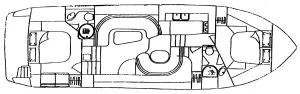 Ocean Alexander 48 layout drawing 1