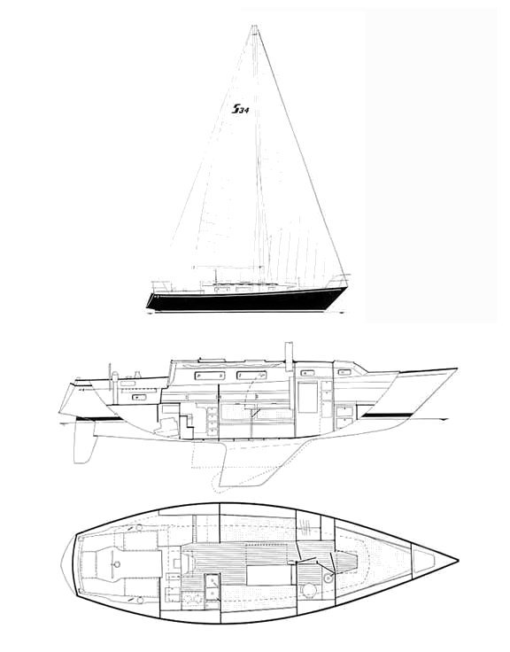 Sabre 34, sailboat for sale