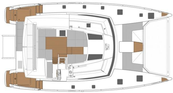diagram, FP 50 Saba, catamaran for sale