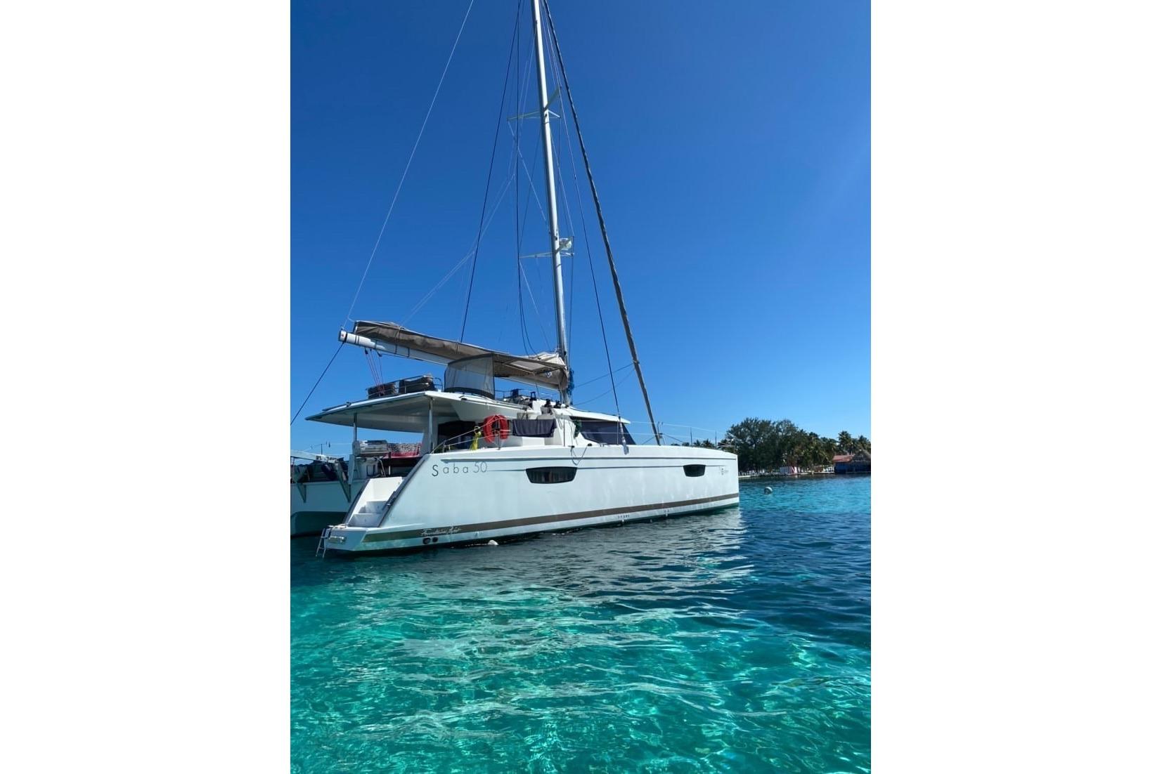 exterior, FP 50 Saba, catamaran for sale