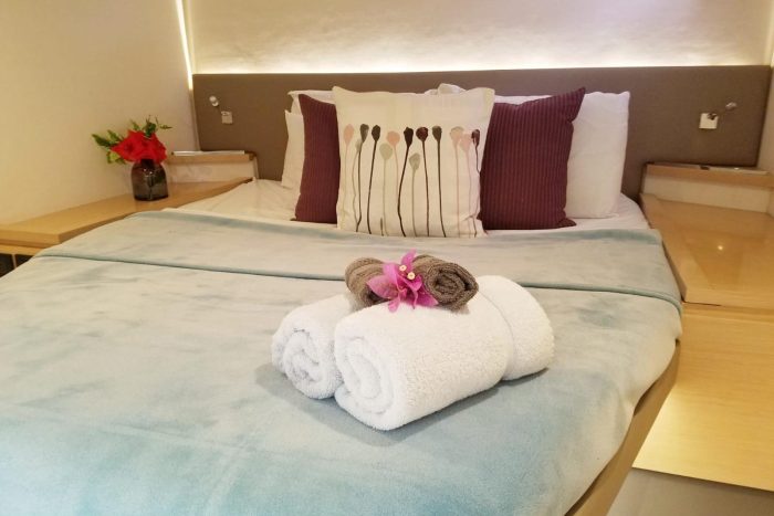 bed, FP 50 Saba, catamaran for sale