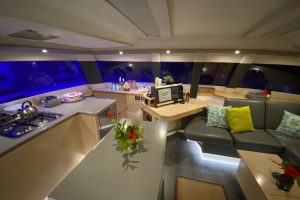 salon, FP 50 Saba, catamaran for sale