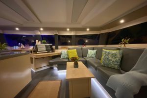 salon, FP 50 Saba, catamaran for sale