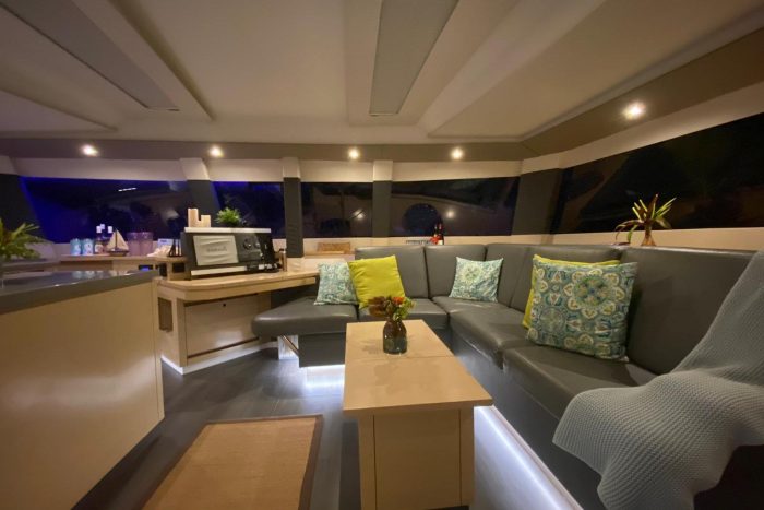 salon, FP 50 Saba, catamaran for sale