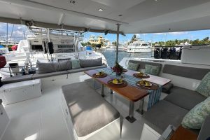 cockpit, FP 50 Saba, catamaran for sale