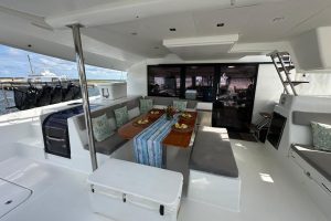 cockpit, FP 50 Saba, catamaran for sale
