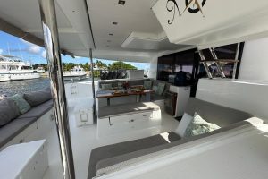 cockpit, FP 50 Saba, catamaran for sale