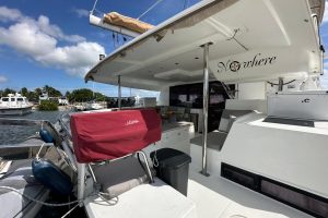 cockpit, FP 50 Saba, catamaran for sale