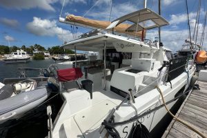cockpit, FP 50 Saba, catamaran for sale