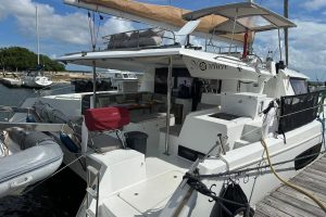 cockpit, FP 50 Saba, catamaran for sale