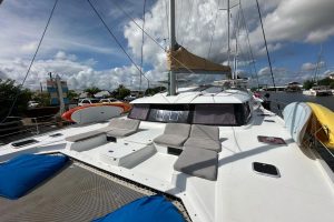 deck, FP 50 Saba, catamaran for sale